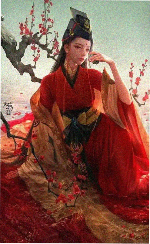 古装传奇商战剧锦绣台海报